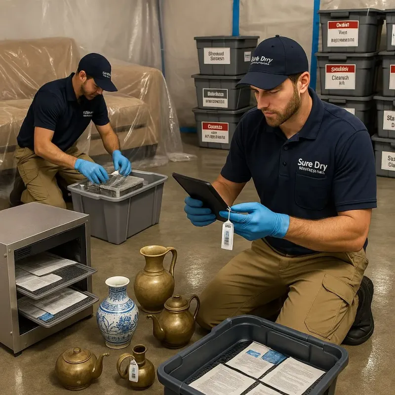 Content Protection and Restoration process in Oakwood, PA
